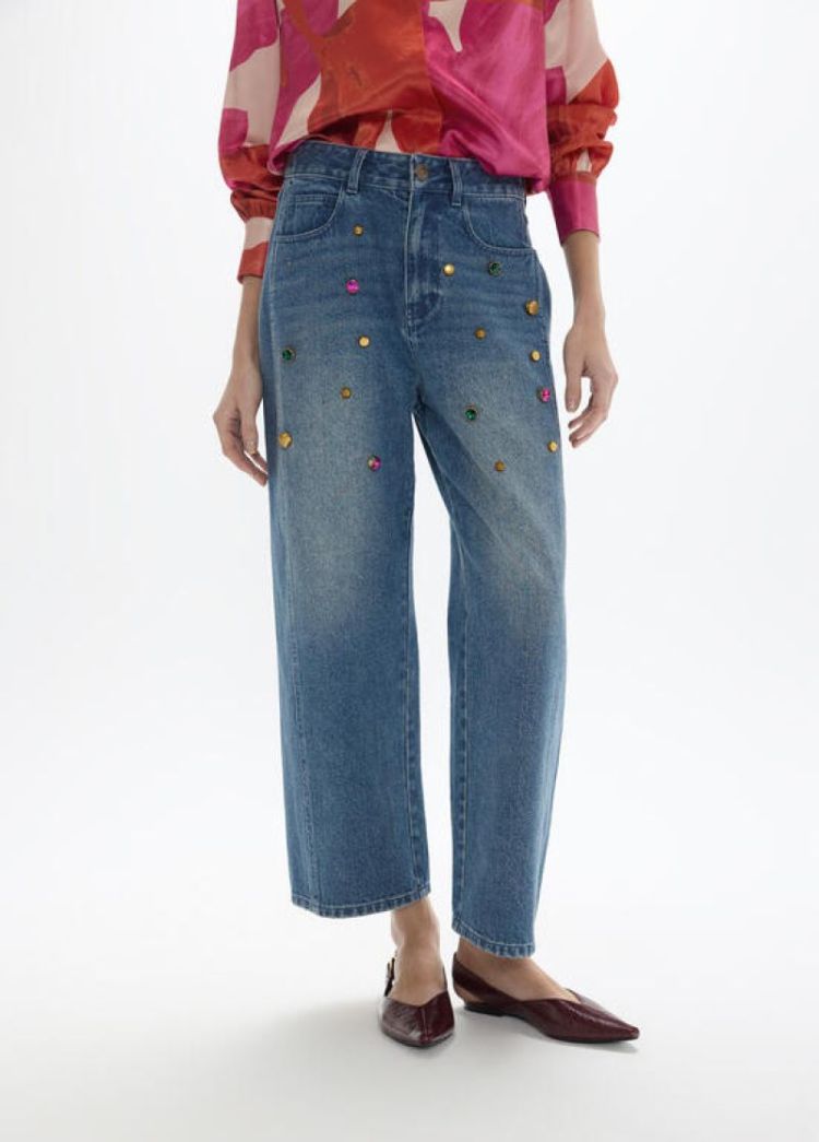 Denim bleu